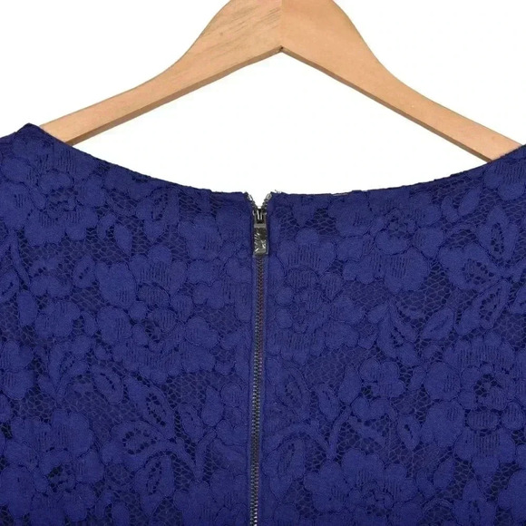 NWT Vince Camuto Lace Overlay Shift Mini Dress Size 14 - Picture 11 of 15